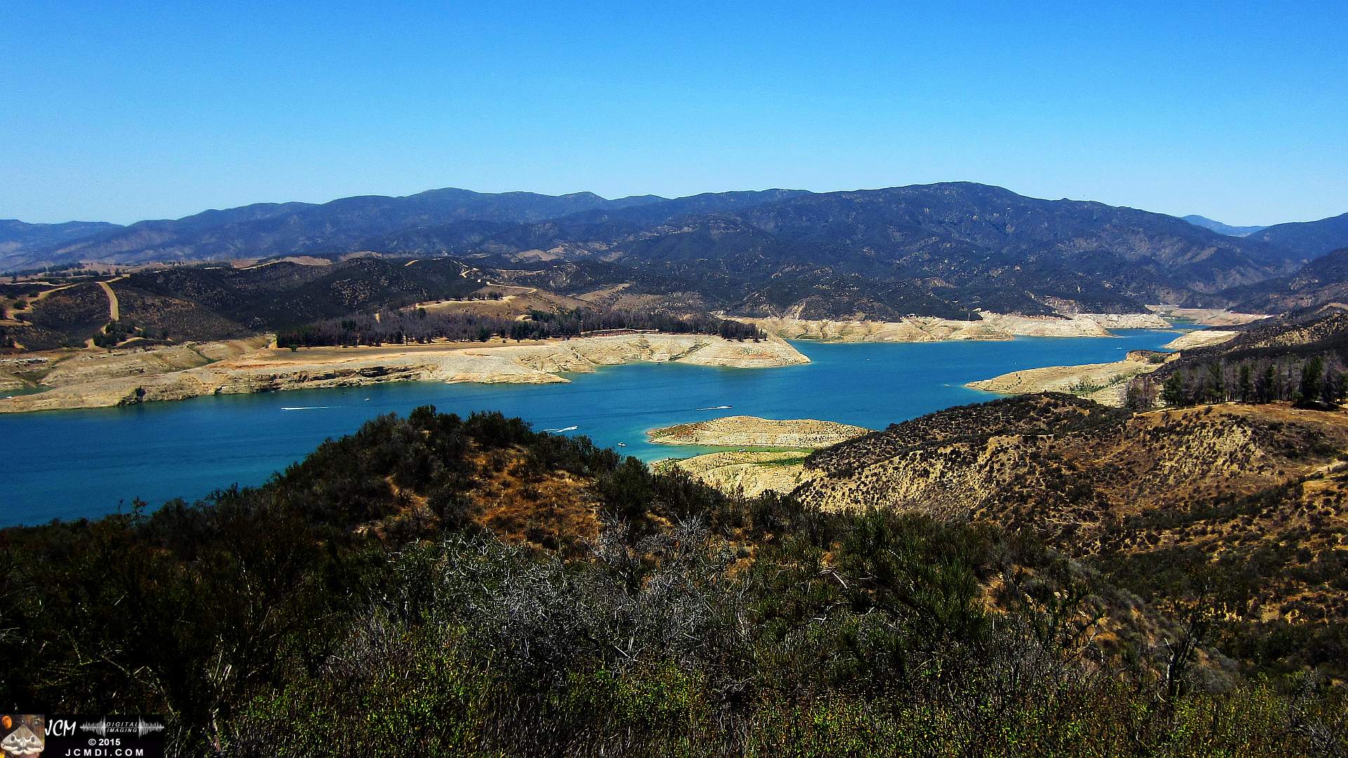 Castaic Lake low water level California drought June 14 2015 jcmdi.com